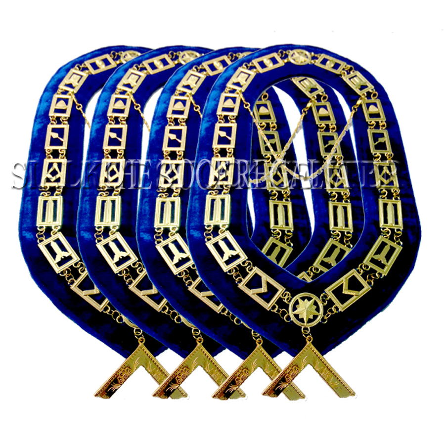 Blue Lodge Officer Chain Collar